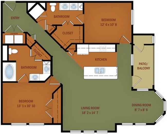 Floorplan - Villas of Ocean Drive