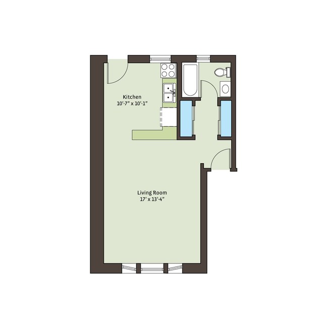 Floorplan - 5528 S. Cornell Avenue