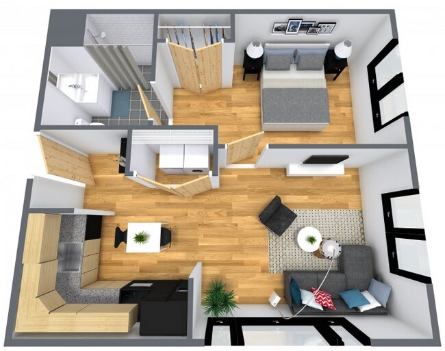 Floorplan - MacTavish Flats