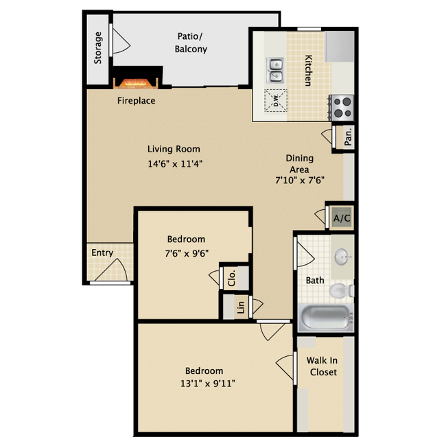 Floorplan - Avistar At Wood Hollow