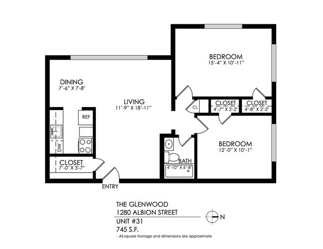 Floorplan - The Glenwood