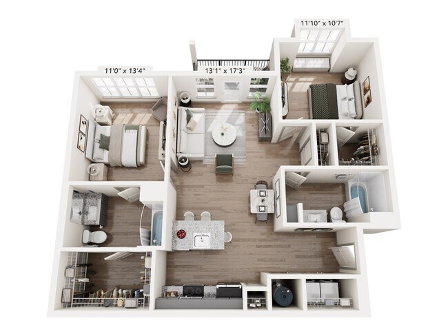 Floorplan - Montage West Lafayette