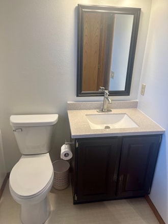 Second bathroom on upper level. - 1382 Santa Fe Dr