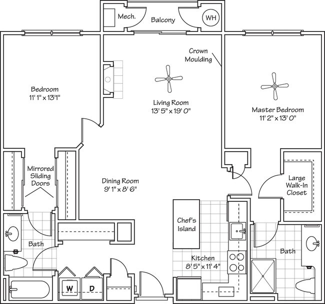 Floorplan - The Reserve at Eisenhower