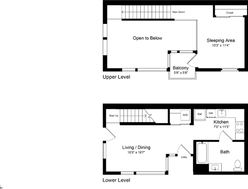 Floorplan - One Henry Adams