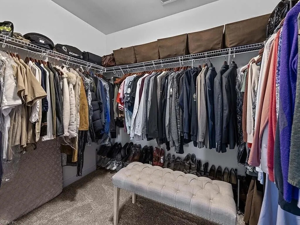 Primary Closet - 187 Peck Ln