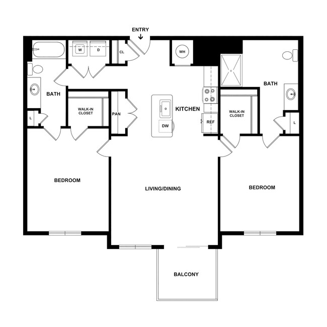 Floorplan - Mercer Atlanta - Student Living