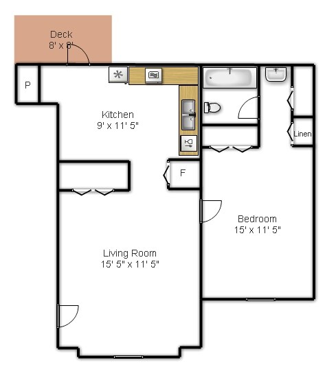 Unit 6 - New Castle Apartments
