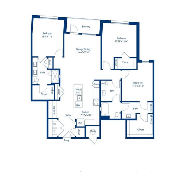 Floorplan - Camden Durham