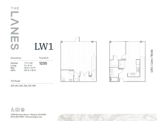 LW1 - The Lanes