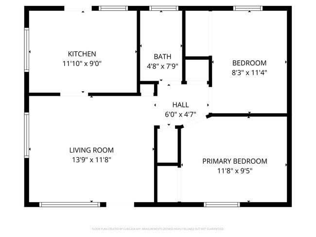 Floorplan - Hidden Valley Apartments
