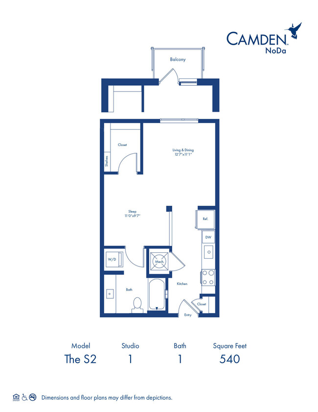 Floorplan - Camden NoDa