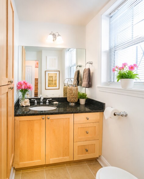 the half bath - 124 Independence Dr