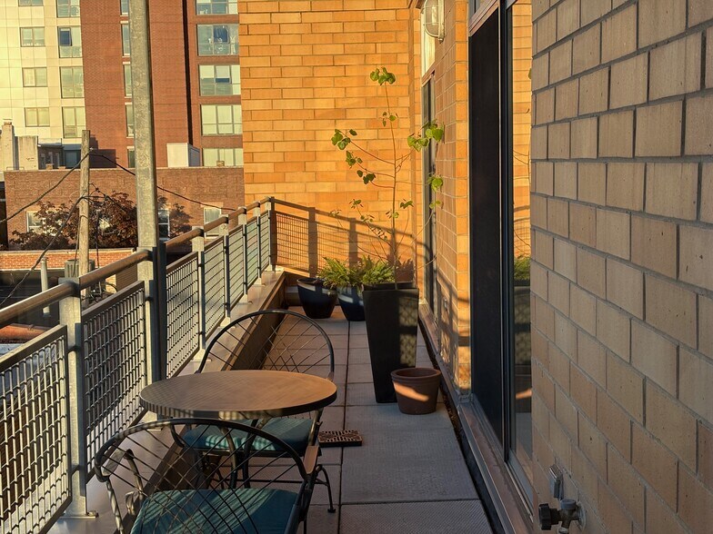 North Balcony (from Main Bedroom) - 1572 Maple Ave
