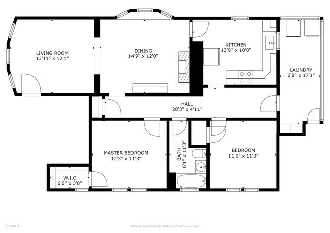 Building Photo - Large updated 2 bedroom, walk to Downtown,...