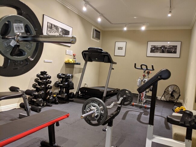 Cardio, free weights, dumbbells, kettlebells, a variety of ab rollers and push-up bars... - 1103 S Crescent Heights Blvd