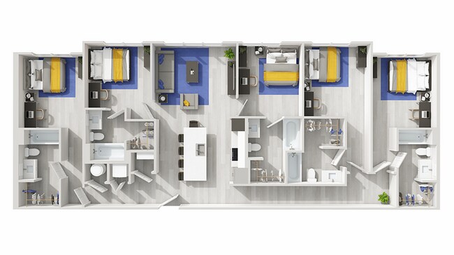 E1: 5BD | 5BA | 1686 SF - The Assembly