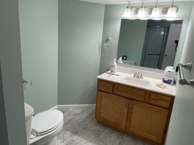 Large, bright bathroom - 317 N Wasson Ln