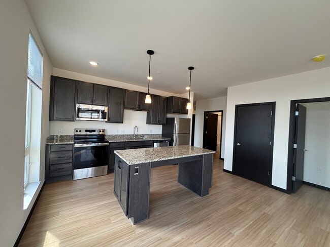 Two Bed Kitchen - Vicino Apartments