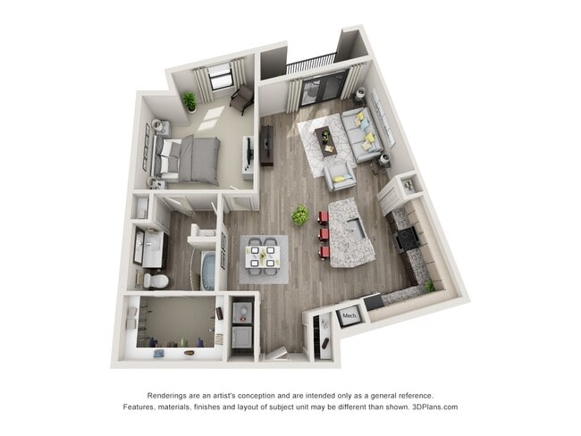 Floorplan - The Mallory Eastside