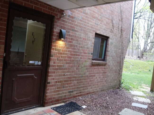 Entry door to the unit - 813 Meadow Woods Ln