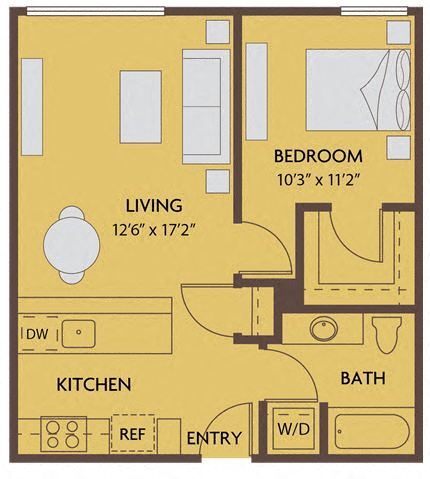 Floorplan - Greenhouse Apartments