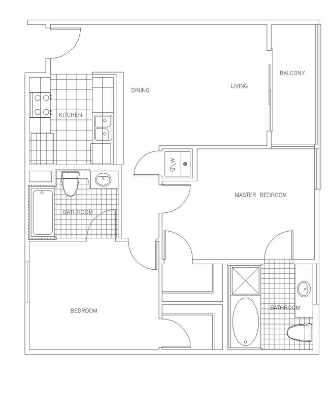 A-2x2 floor plan PR SM Anacapa LLC - PR SM Anacapa LLC