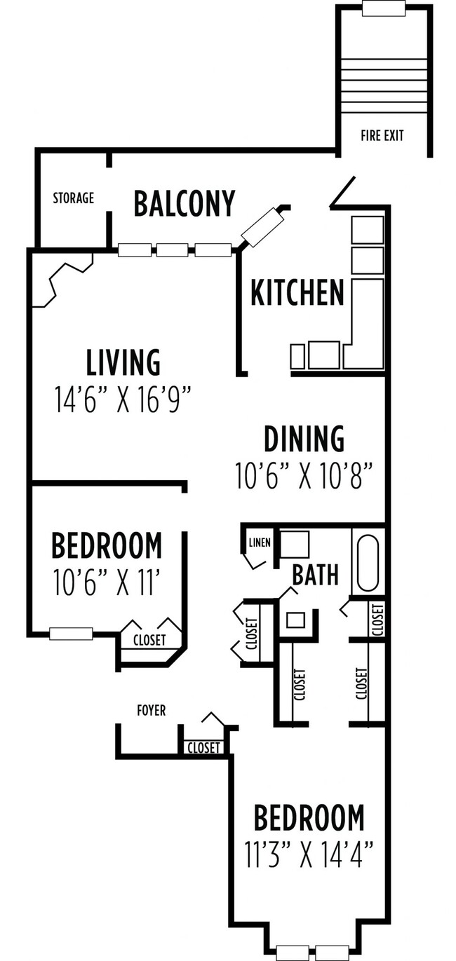 Floorplan - Madison Glen Mills