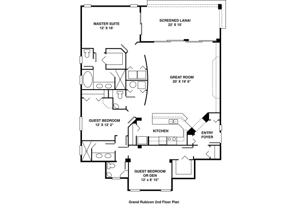 Floorplan - Grand Rubicon