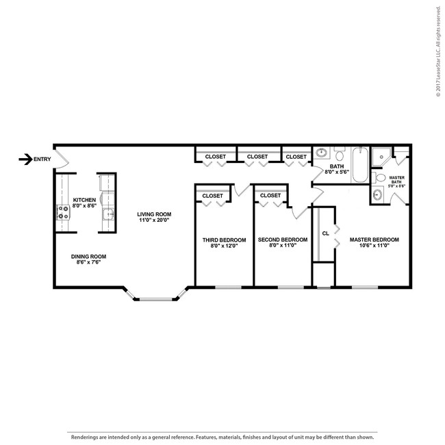 Floorplan - Hyde Park