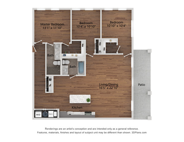 Floorplan - Monroe Aberdeen Place