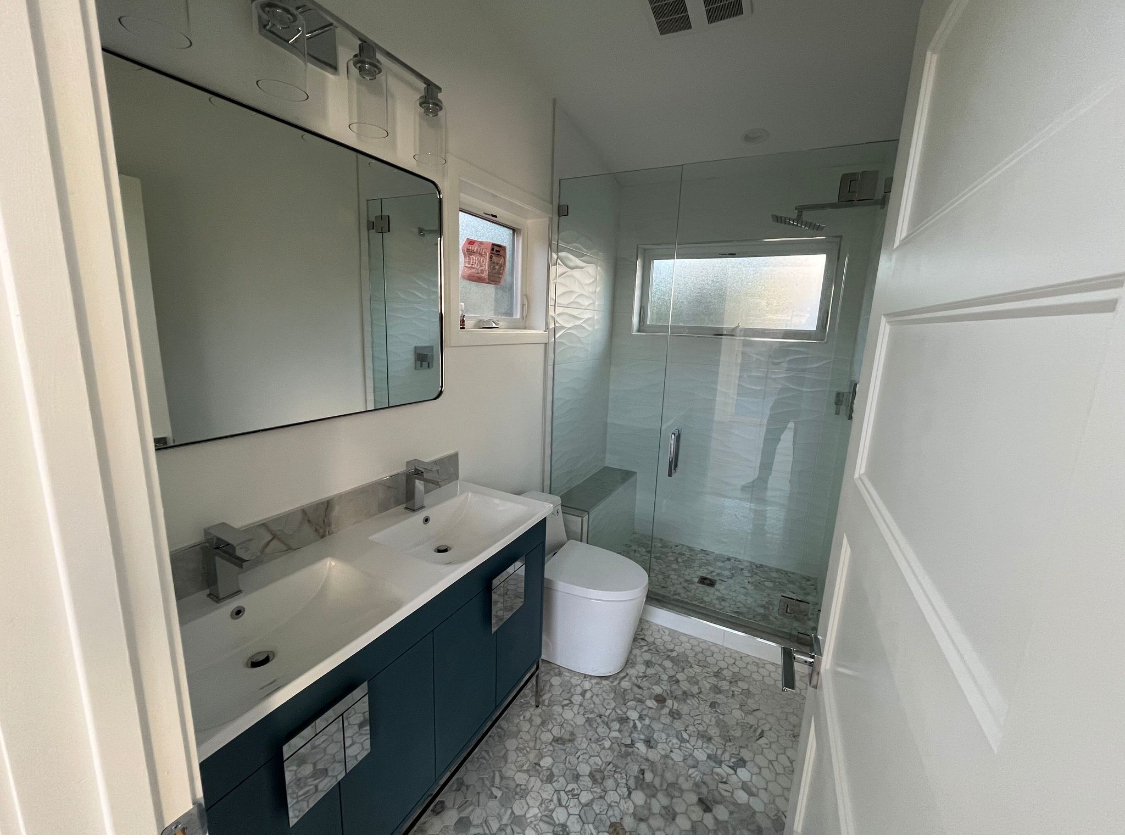 Master Bathroom with Double Sink - 245 Medio Ave