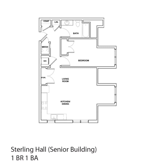 Floorplan - Foundry Square Apartments