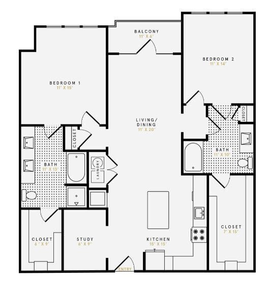 Floorplan - Boone Manor