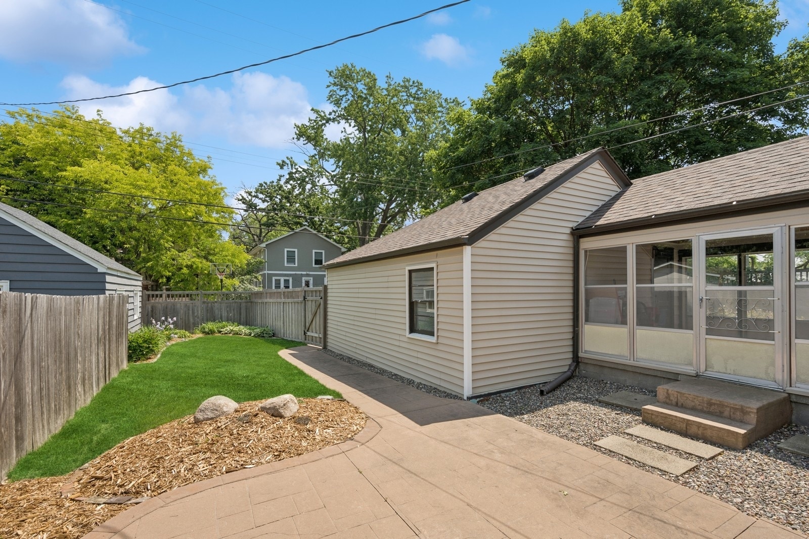 Backyard (north side) - 5249 Abbott Ave S