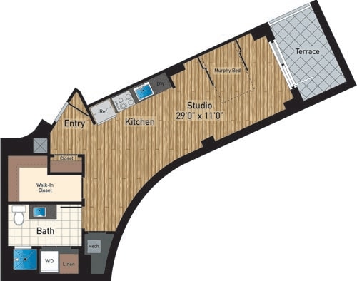 Floorplan - 425 Mass