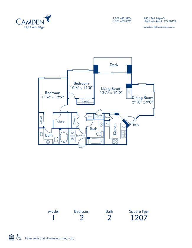 Floorplan - Camden Highlands Ridge