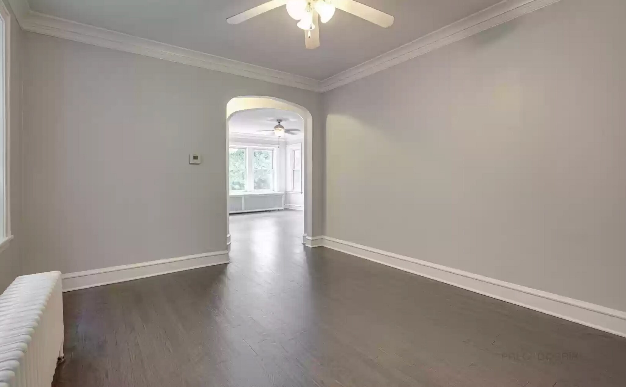 dining room hallway - 5725 N Bernard St