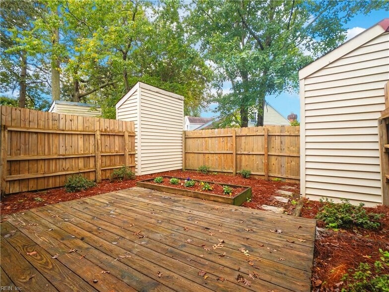 Fenced Backyard - 2407 Rennie Dr
