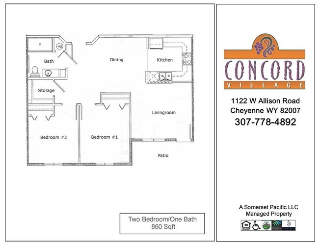 Concord Village Apartments 1122 W Allison Rd Cheyenne WY 82007
