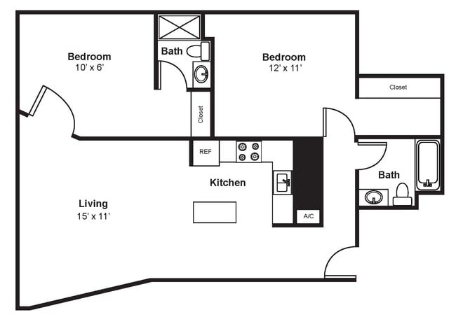 Floorplan - Renaissance Tower