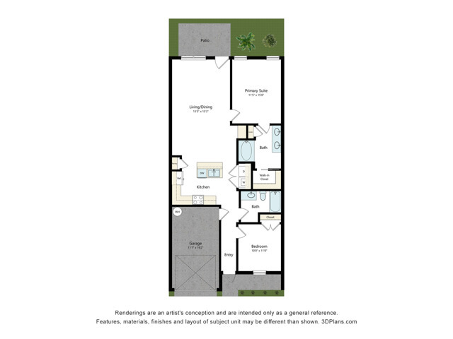 Parsley Floor Plan - Covey Homes Sweetwater