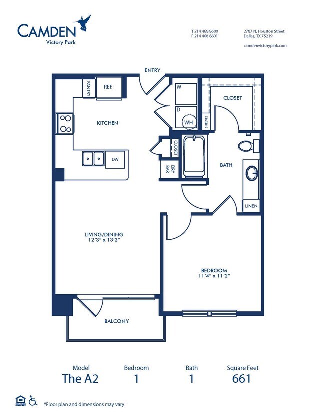 Floorplan - Camden Victory Park