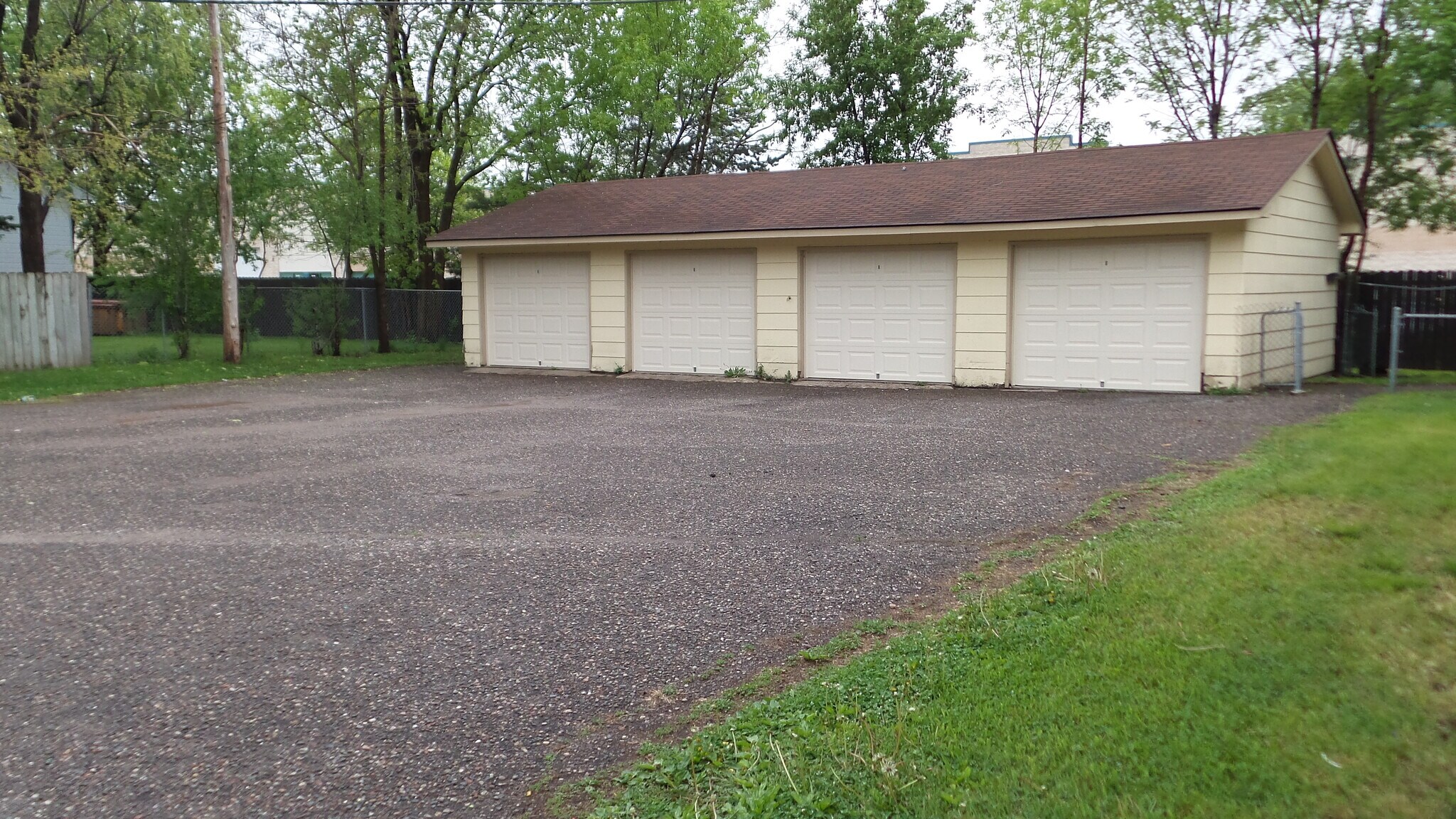 optional garage stall with auto opener - 7617 69th ave N