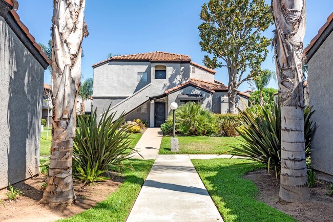 Sedona Apartments in Moreno Valley features a central leasing office for easy access, offering convenient, modern living in the heart of the community. - Sedona Apartment Homes