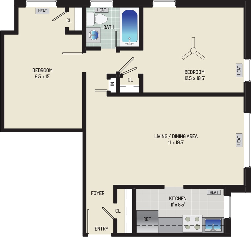 Kirkwood Apartments - 2731 Nicholson St Hyattsville MD 20782