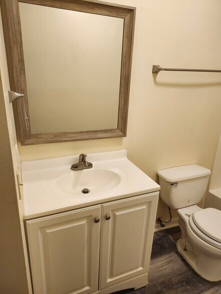 New vanity and new mirror - 5230 Beach Dr