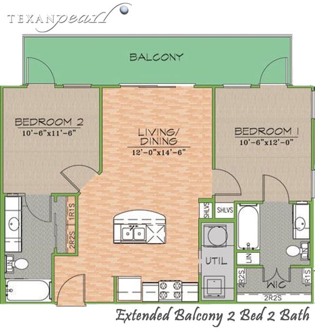 Floorplan - Texan Pearl