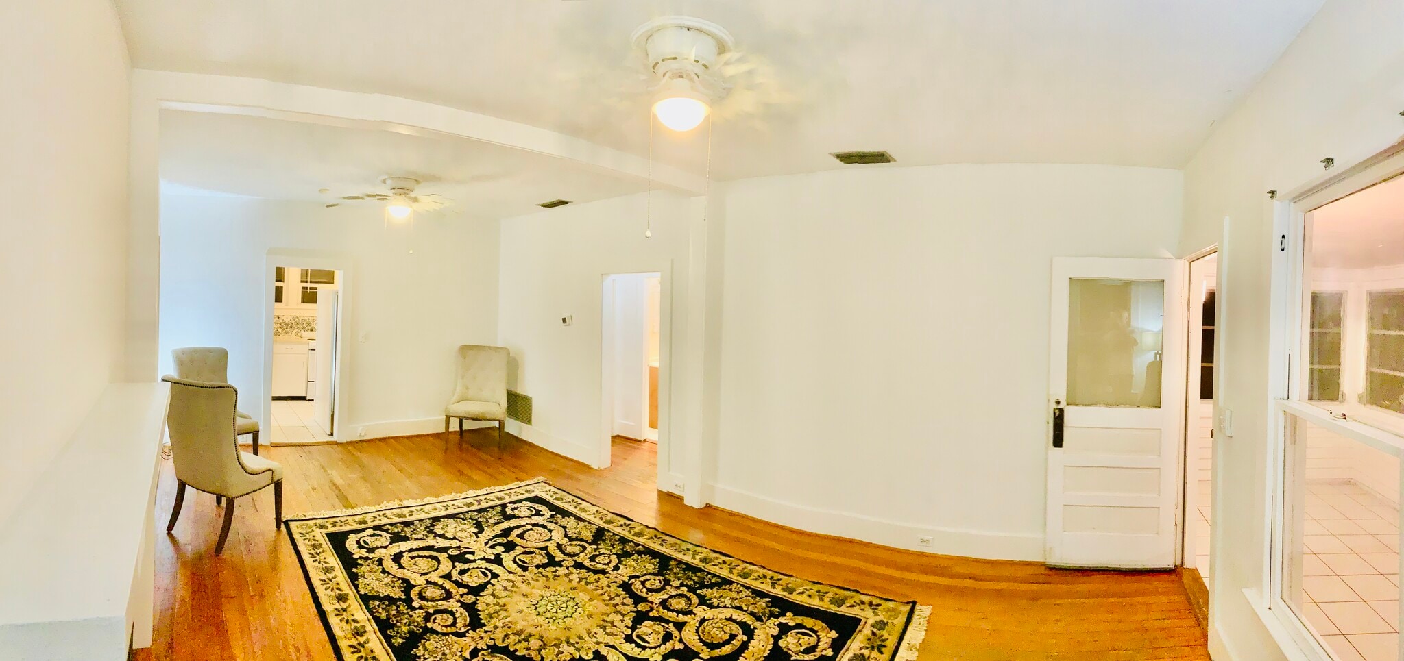 Vintage hardwood floors - 1108 22nd St W