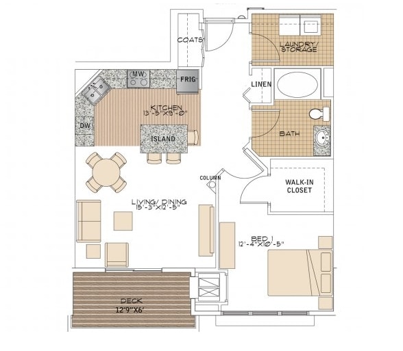 Marketplace and Main Apartments 10 Seventh Ave N Hopkins MN 55343